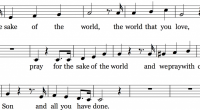 For the Sake of the World