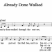Already Done Walked - preview Already Done Walked - preview