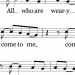 Come to Me - congregational line - preview Come to Me - congregational line - preview