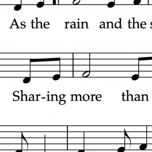 Let Me Love, O God, As You Love - congregational line