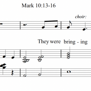 Let the Children Come - accompaniment